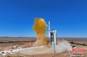 梦蛇之兆我国首颗地球物理场探测业务卫星“张衡一号”02星成功发射